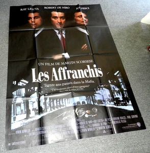 GOOD FELLA SCORSESE DENIRO PESCI MOVIE POSTER FRENCH GRANDE 45" x 61" LARGE - Picture 1 of 3