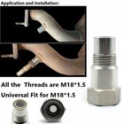 Car O2 Oxygen Sensor Spacer Adapter Catalytic Converter Fix Check Engine Light