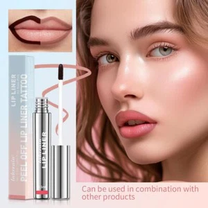 Lipliner Stay-N - Abziehbarer Lipliner Tattoo, Lip Stain D1P0 Off Lan Peel T5T4 - Picture 1 of 24