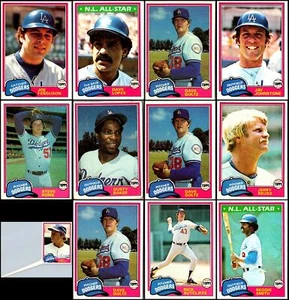 1981 Topps Los Angeles Dodgers (57) Card Lot - THE ULTIMATE COLLECTOR'S PRIZE... - Picture 1 of 10