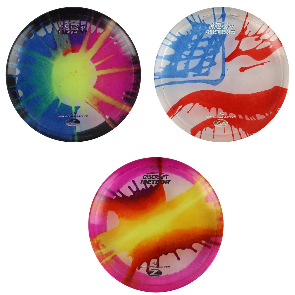 Discraft Disc Golf Z Line Fly Dye Meteor Midrange Disc 5/5/-3/1 - Choose Exact - Image 1 of 1