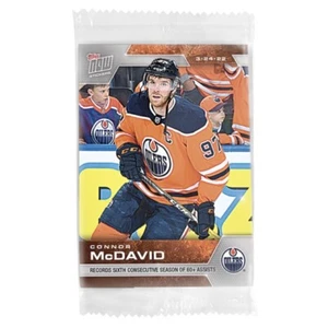2021-22 NHL Topps NOW® Sticker #353 🏒 Connor McDavid 🏒 Edmonton Oilers - Bild 1 von 2