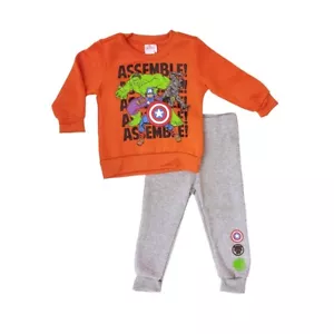 Marvel Avengers Fleece Sweatshirt & Jogger Pant Set Orange / Boys & Toddler Boys - Picture 1 of 7