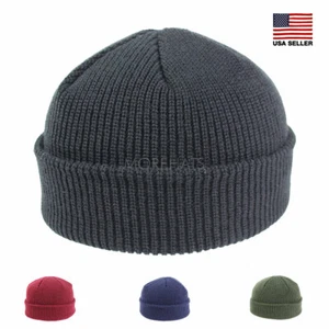 Morehats Cord Beanie Baskenmütze Winter Ski warm Freizeit Hip-Hop Mütze Herren Damen - Bild 1 von 9