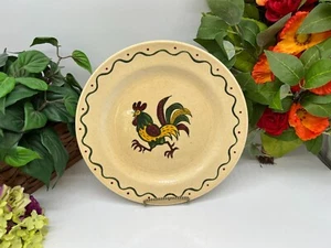 Gallo verde vintage Metlox provincial Vernon plato redondo/chop" para servir - Imagen 1 de 8