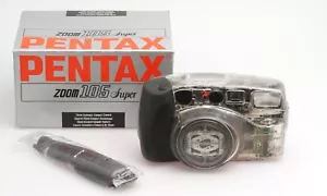 Pentax Zoom 105 Super Transparent "Skeleton" Kleinbild Zoom-Sucherkamera - Bild 1 von 6
