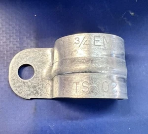 NEW OLD STOCK Thomas & Betts Stahl City 3/4" ein EMT Loch Riemen (Stck 5) - Bild 1 von 3