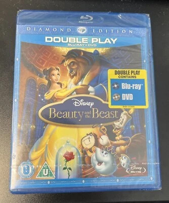 Beauty and the Beast Diamond  Edition Blu-ray Factory Sealed UK Edition - Image 1 of 2