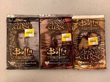 (3x Lot) BUFFY THE VAMPIRE SLAYER ANGEL'S CURSE CCG BOOSTER PACKS SEALED