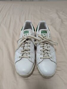 Adidas Stan Smith White Green Men’s Casual Leather Sneakers Size US11