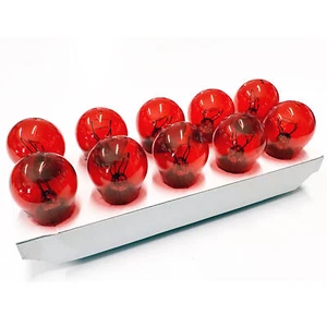 10x Philips Glühlampe rot PR21/5W Metallsockellampe 12V BAW15d 2-Phasenlamp - Bild 1 von 3