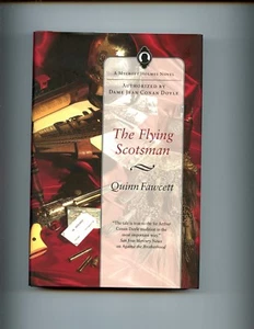 br- The Flying Scotsman: A Mycroft Holmes Novel,Q Fawcett 1st US, HBdj like new - Picture 1 of 2