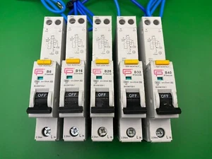 Circuit Protection CP 30mA RCBO B6 B16 B20 B32 B40 - Picture 1 of 8