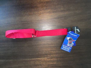 NEW Premier Dog Collar - RED Large 1" Nylon Martingale Style Lab Rottie Shepherd - Picture 1 of 4