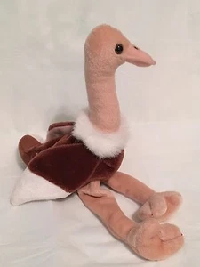 TY Beanie Baby - STRETCH the Ostrich - makellos mit neuwertigen Etiketten - PE Pellets - NICHT MEHR ERHÄLTLICH - Bild 1 von 1