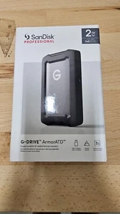 SanDisk Professional G DRIVE ArmorATD SPACE GREY 2TB WW - Afbeelding 1 van 3