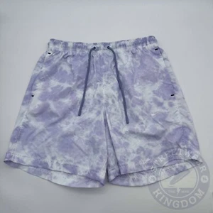 Nike Pantaloncini Uomo Tech Pack Tessuto Acquerello Viola Bianco Taglia XL DX0249 519 - Foto 1 di 8