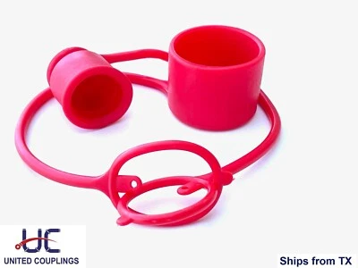 UNITED COUPLINGS 1/2" Dust Cap | Hydraulic Quick Coupler / Coupling | Bobcat Skid Steer