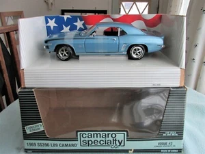 1-18 ERTL CAMARO SPECIALTITY 1969 SS396 L89 CAMARO LIMITED EDITION 1 / 2500 - Picture 1 of 11