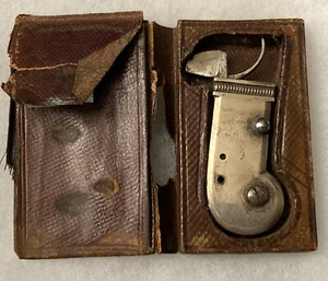 RARE CIVIL WAR MEDICAL FLEAM SILVER IN ORIGINAL CASE - Picture 1 of 3