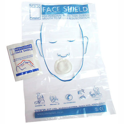 Steroplast CPR Resuscitation Face Shield With Filter, First Aid Resus Mask • 4.99£