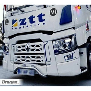 Center Bumper Bar To Fit Renault T Range Stainless Steel Truck Front Tube Guard - Picture 1 of 5