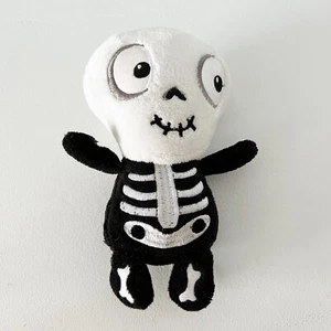 DanDee Halloween Plush Skeleton Big Eyes Skull & Bones 8” Stuffed Animal Collect - Picture 1 of 5