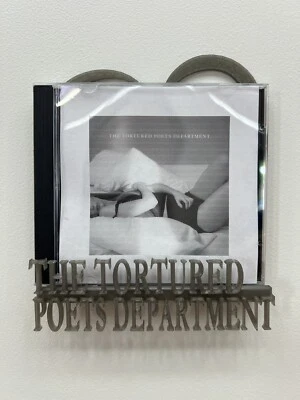 T Swift Inspired CD Wall Mount - The Tortured Poets Department Album - Image 1 of 3