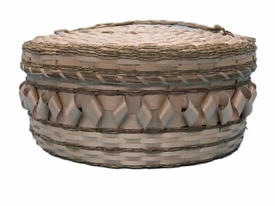 Abenaki Ash Splint Basket: 406 (35-P406) 10URM2 - Image 1 of 2