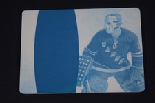 Ed Giacomin 2010-11 Panini Dominion #133 Cyan Printing Plate 1/1