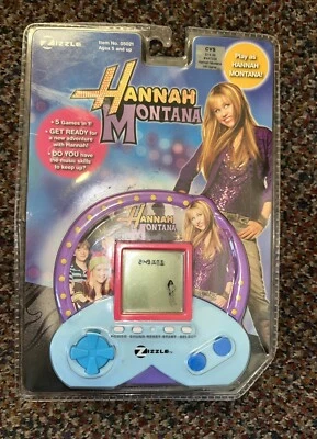 Hannah Montana Electronic Handheld Game Disney by Zizzle Miley Cyrus Classic NOS - Image 1 of 2
