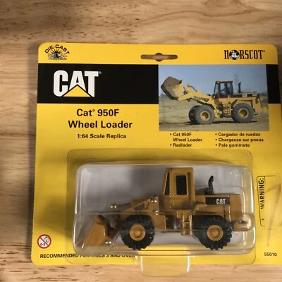 Vintage 1998 Norscot CAT 950F Wheel Loader 1:64 Scale Die Cast - Image 1 of 4