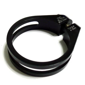 gobike88 KREX black seatpost clamp, 34.9mm, 12g, CC-075A, 368 - Imagen 1 de 1