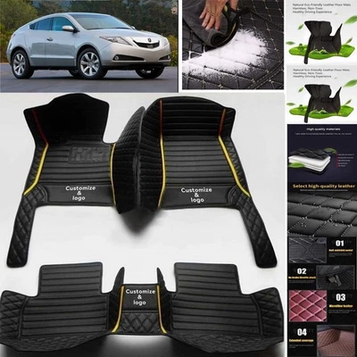 For Acura ZDX Car Floor Mats Luxury Waterproof Carpets Liners Interior Auto - Image 1 of 4
