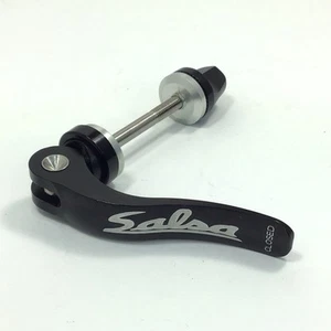 Carpeta de asiento abatible Salsa Cycles tija de sillín liberación rápida negra nueva de stock sin cuello - Imagen 1 de 12