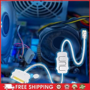 SATA To 5V 3 Pin ARGB Mini Adapter Controller Useful for Cooling Fan Light Strip - Bild 1 von 10
