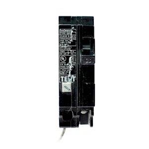 SIEMENS QPF120 MOLDED CASE CIRCUIT BREAKER, Q SERIES, 1-POLE, 20-AMP, 120-VOLT - Picture 1 of 2