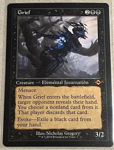 MTG Modern Horizons 3 Grief Retro Frame MH2 Ristampa - Foto 1 di 1