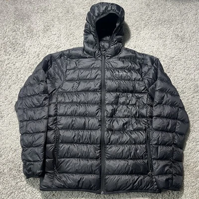 Eddie Bauer Cirruslite Down Jacket Mens Medium 650 Fill Hooded Water Resistant - Image 1 of 4