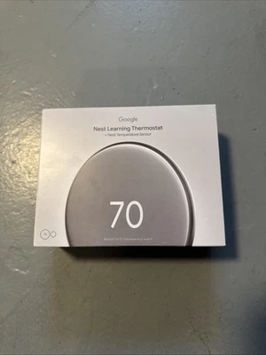 Google Nest Learning Thermostat 4th Gen ( BOX ONLY ) - Image 1 of 4