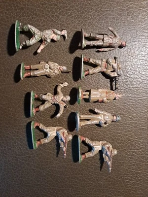 9  Petit Soldat Quiralu Americain Armee De Terre  - Photo 1/4