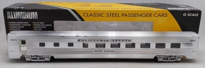 K-Line K4613-40842 O WP California Zephyr Silver Platter 21" Aluminum Diner Car - Image 1 of 4