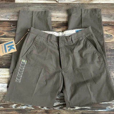 Life Khaki Brown Chino Men’s Straight Leg Pants Size 34x32 - Image 1 of 4