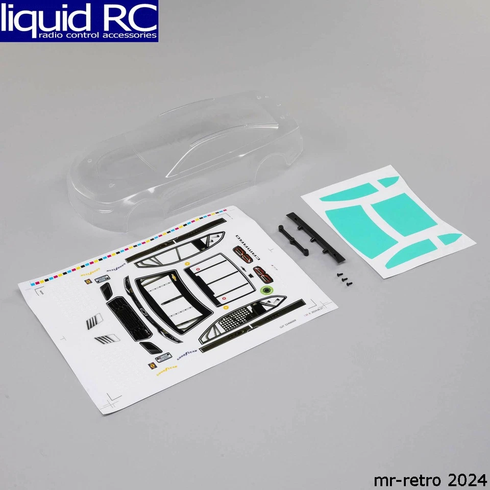 Losi Chevy Clear Body NASCAR GROM LOS-1938