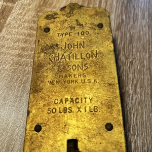 Vintage John Chatillon & Sons type 100 scale - Picture 1 of 3