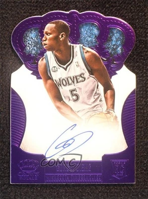 2013 Preferred Crown Royale Rookies Purple /25 Gorgui Dieng #256 Rookie Auto RC - Image 1 of 2