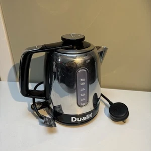 Dualit Domus Kettle 1.5L 3kW Jug Kettle - Polished Metal / Chrome - Used - Picture 1 of 14