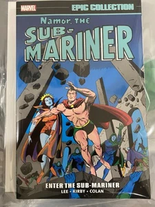 Namor, the Sub-Mariner Epic Collection Vol 1 Lee Kirby Colan TPB Marvel OOP RARITÄT - Bild 1 von 2