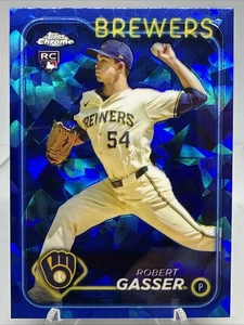 Robert Gasser 2024 Topps Chrome Update Series Sapphire Edition - #USCS119 (RC) - Bild 1 von 2