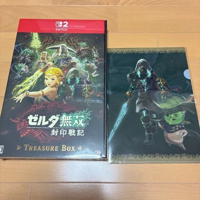 Hyrule Warriors Age of Imprisonment Treasure Box clear file Japan New - Image 1 of 4
